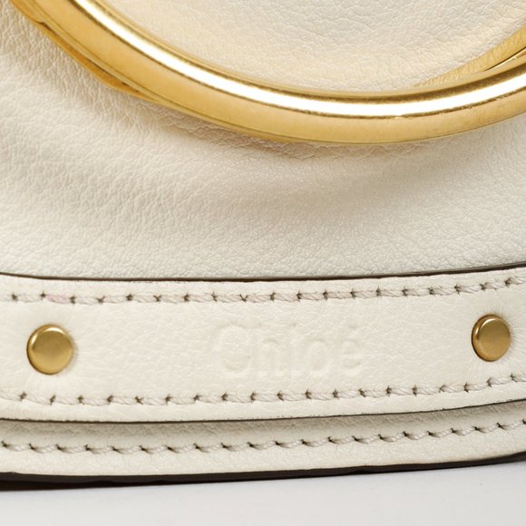Chloé Small Off White Nile Bag - Picture 10 of 15
